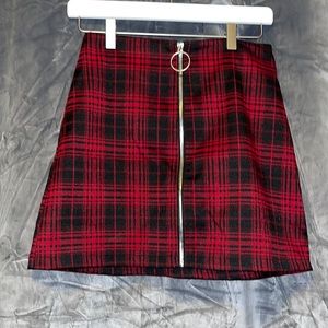 Forever 21 plaid skirt